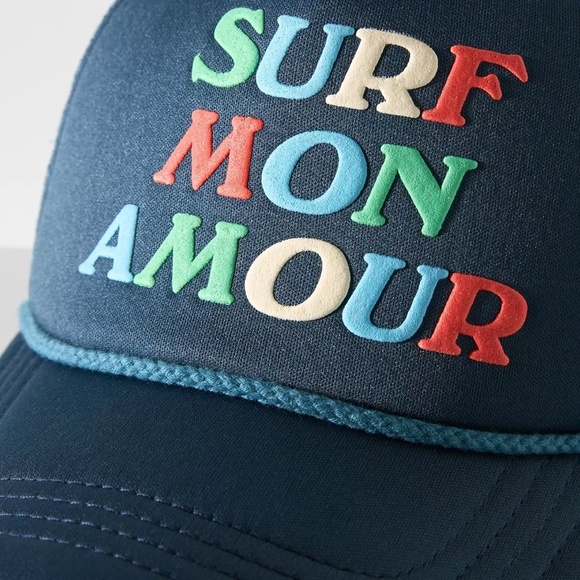 NWT Anthropologie Celandine Seaside Trucker Hat - Picture 3 of 3